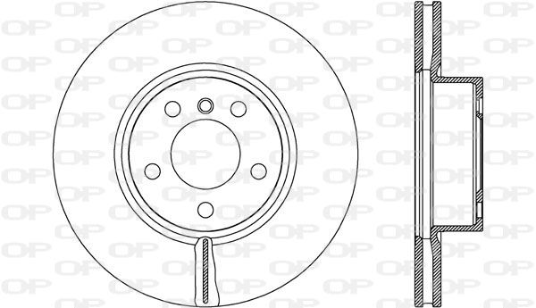 OPEN PARTS Тормозной диск BDR2629.20